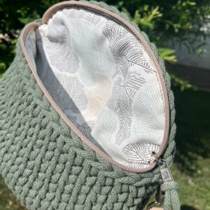 Horgolt crossbody táska
