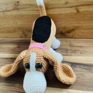 Basset Hound horgolt kutyus