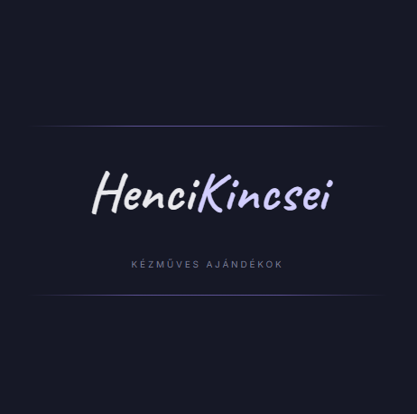 Alkotó profilképe: Győrvári Henriett