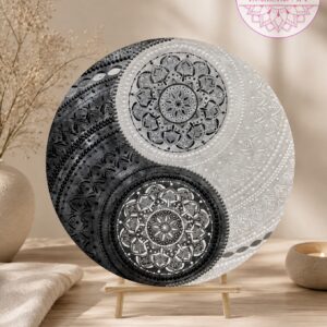 Mandala – jin jang – 50 cm