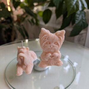 Yorkshire terrier gyertya és illatviasz