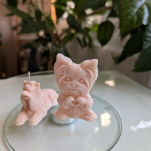 Yorkshire terrier gyertya és illatviasz