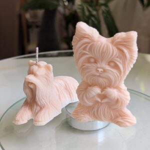 Yorkshire terrier gyertya és illatviasz