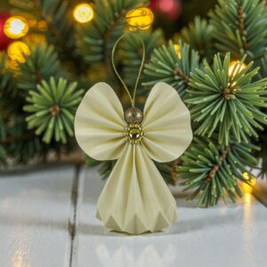 Krémszínű papírangyalka PANAR0121