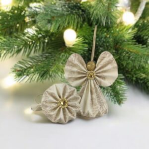 Ekrü, beige papírangyalka PANAR0082