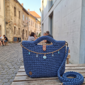 Horgolt Crossbody táska