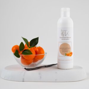 Krémtusfürdő, mandula olajjal, mandarin-vanília illat