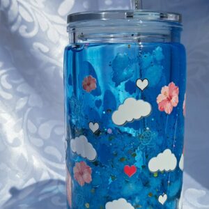 Stitches felhős hógömb pohár-500ml