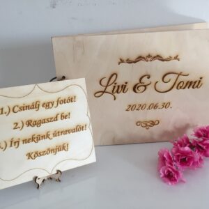 Hagyományos Vendégkönyv / fotókönyv