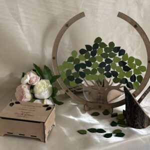 Plexi életfa vendégkönyv