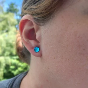 Mini 8 mm-es egyszínű pontfülbevaló kollekció