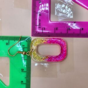 Soft Frame prémium lógós téglalap fülbevaló kollekció