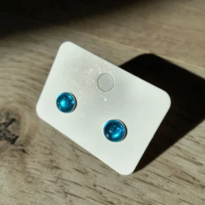 Mini 8 mm-es egyszínű pontfülbevaló kollekció