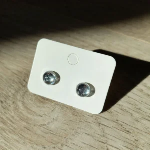 Mini 8 mm-es egyszínű pontfülbevaló kollekció