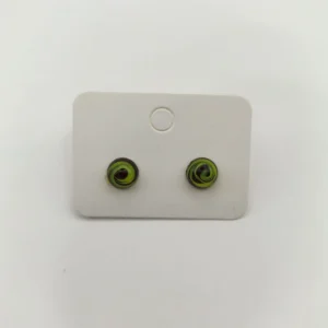 Planéta Mini 8 mm-es üveggolyó hatású pontfülbevaló kollekció