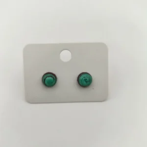 Planéta Mini 8 mm-es üveggolyó hatású pontfülbevaló kollekció