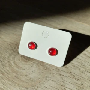 Mini 8 mm-es egyszínű pontfülbevaló kollekció