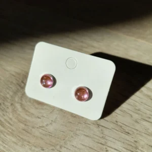 Mini 8 mm-es egyszínű pontfülbevaló kollekció