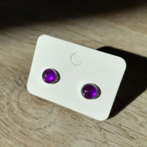 Mini 8 mm-es egyszínű pontfülbevaló kollekció