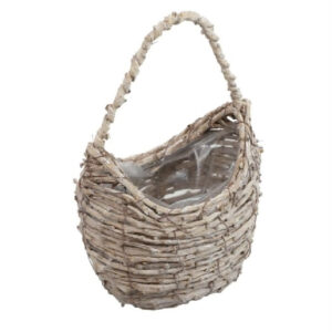 Rattan virágkosár