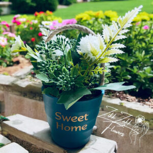 Sweet Home” Virágos Vödör