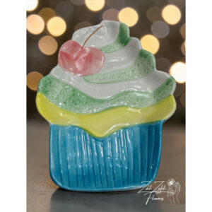 Cupcake formájú dekorációs tál