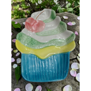 Cupcake formájú dekorációs tál