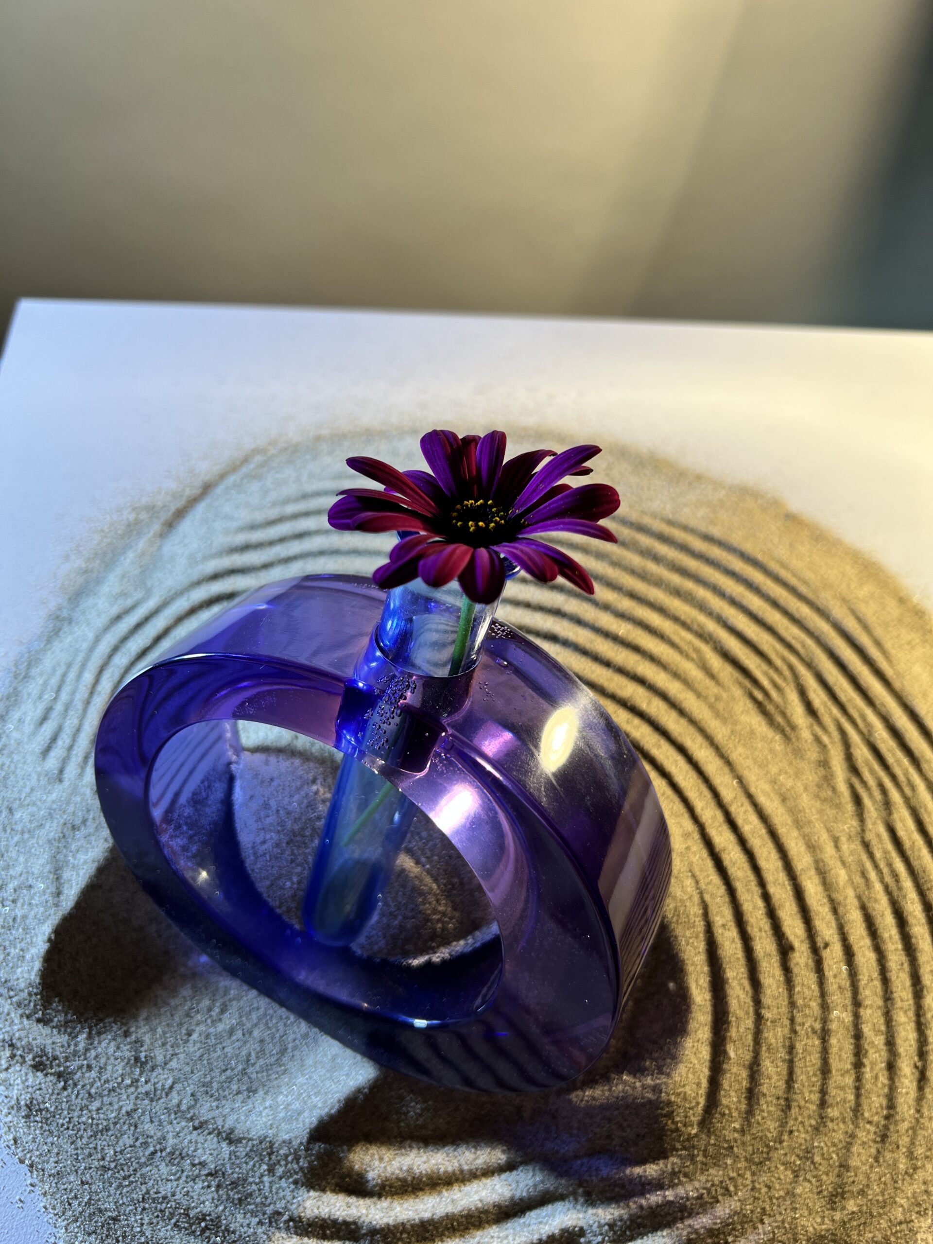 Epoxy Váza – kék
