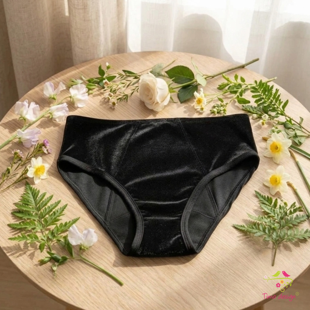 „Black velvet” – új generációs fekete menstruációs bugyi, erős vérzéshez vagy éjszakára
