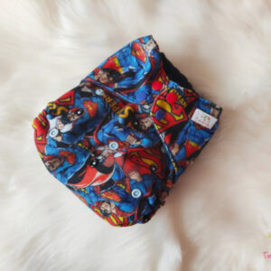 Superman mintás mosható pelenka külső