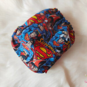 Superman mintás mosható pelenka külső