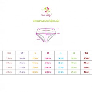 Fekete csípőfazonú menstruációs bikini, fürdőruha alsó, fürdőbugyi