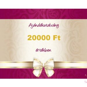 Ajándékutalvány 20000 Ft értékben