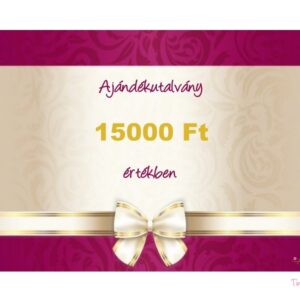 Ajándékutalvány 15000 Ft értékben