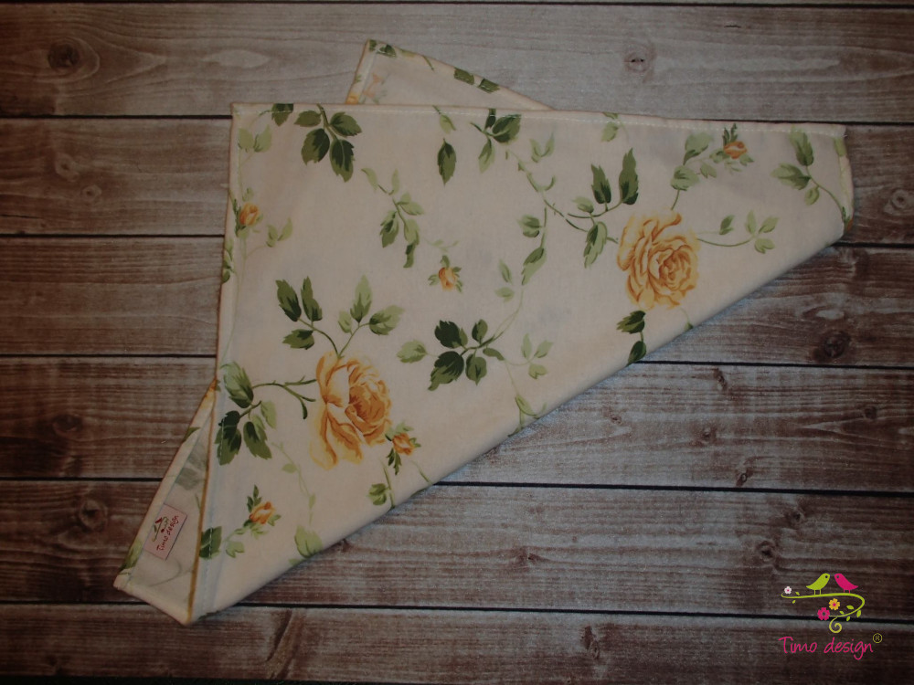 Női textil zsebkendő, meglepetés mintával