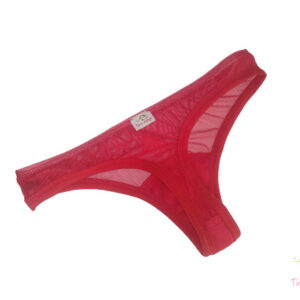 Piros menstruációs tanga enyhe vérzéshez