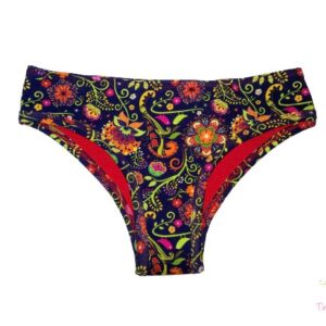 Timo design egyedi grafikás brazil menstruációs bugyi, enyhe – közepes vérzéshez