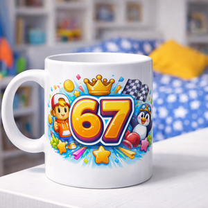 67 Gamer Bögre – Menő Számos Minta Gyerekeknek Egyedi Ajándék