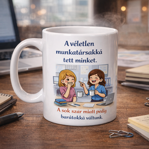 Irodai bögre – „A véletlen munkatársakká tett minket”
