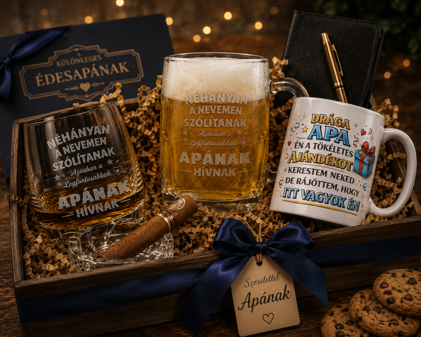 Ajándékcsomag édesapának