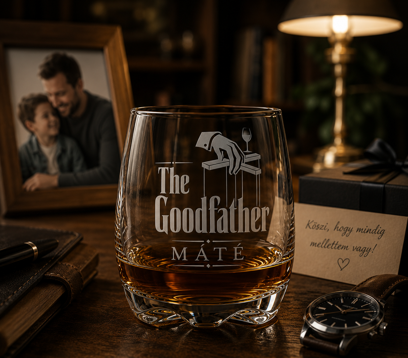 The Goodfather whisky pohár