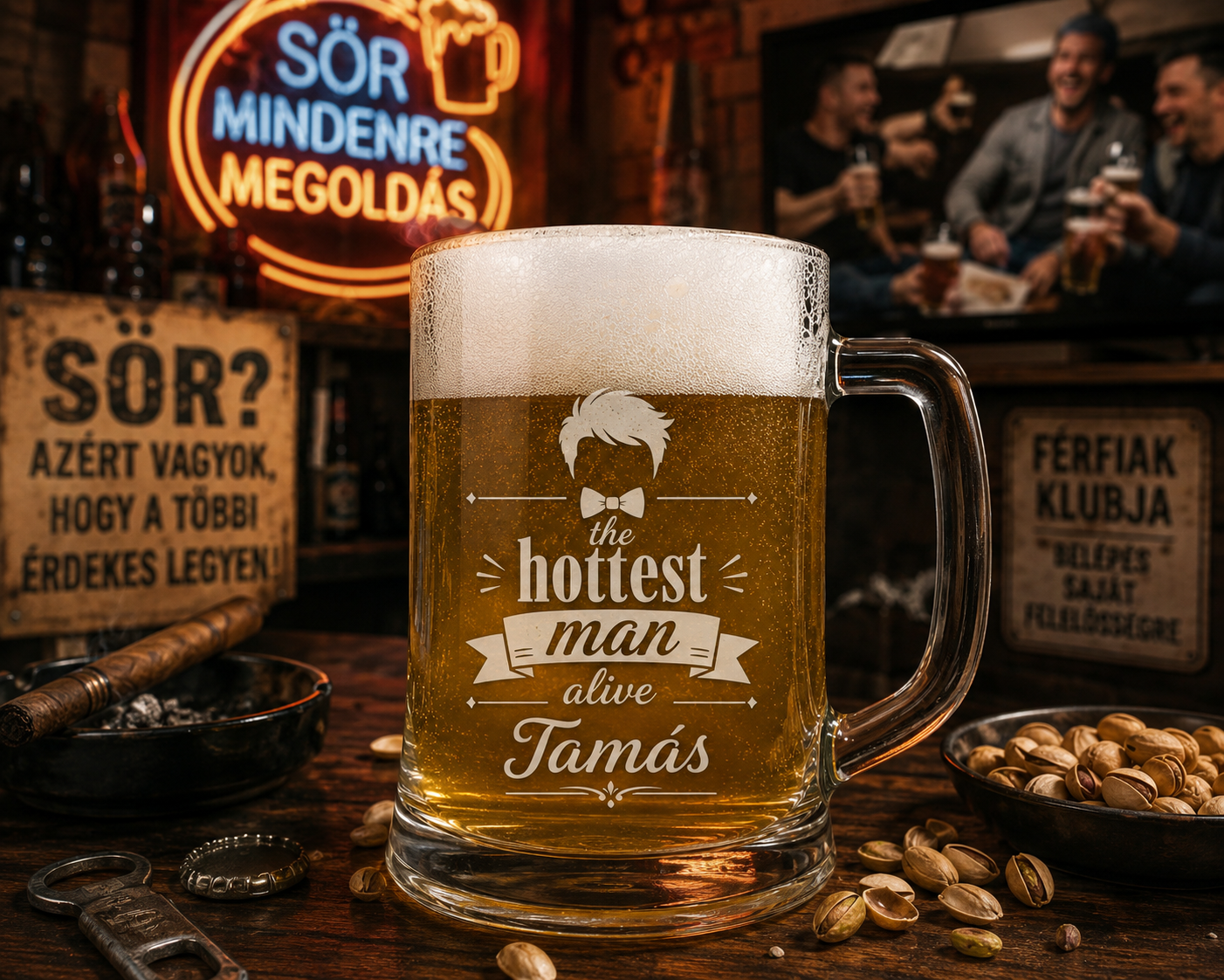 Vicces söröskorsó névvel