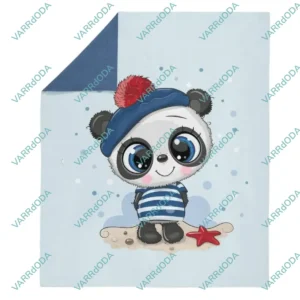 Tengerész panda prémium takaró