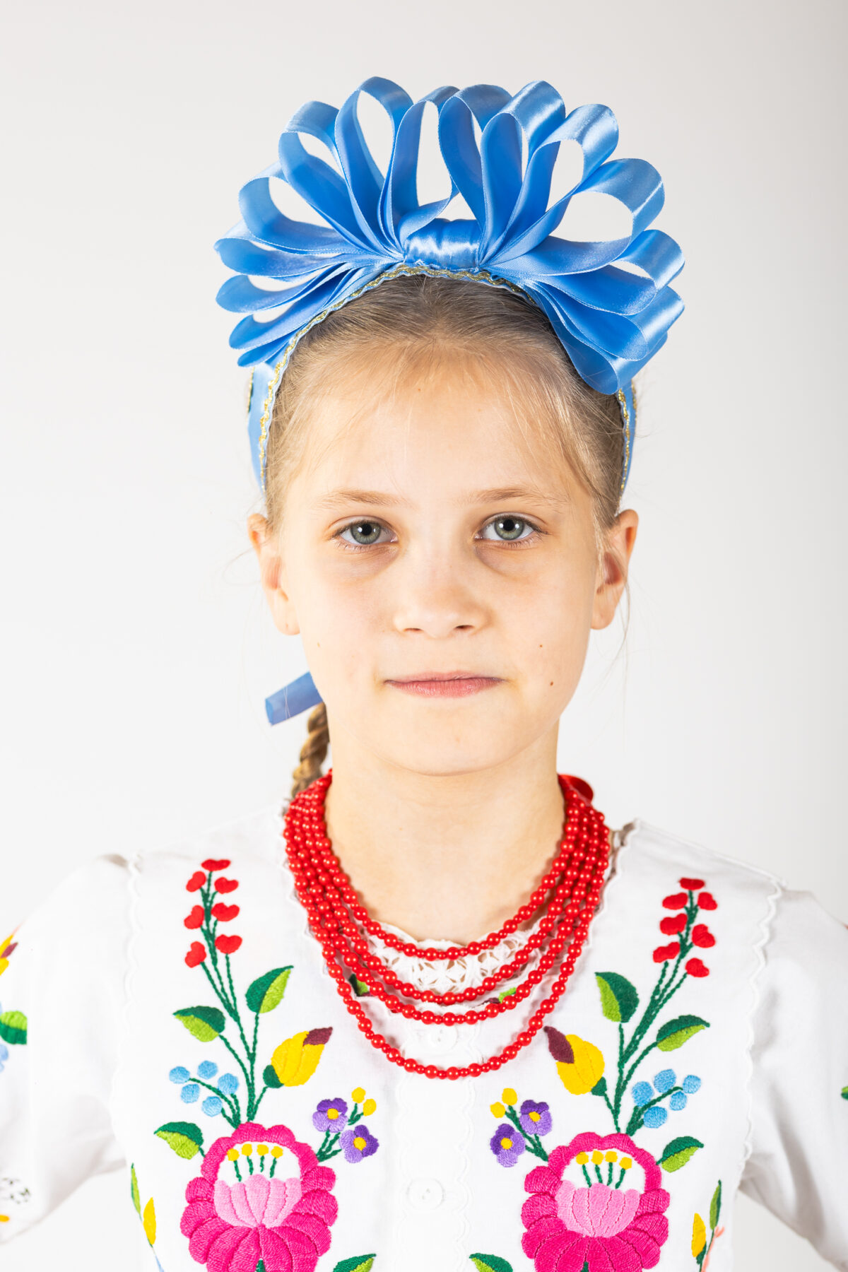 Kicsi kék bukros pántlika