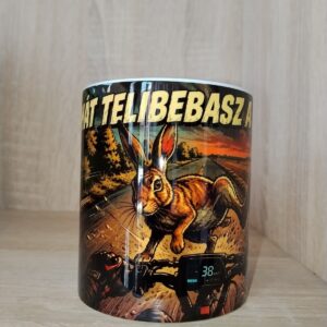 Rolleres és a nyúl története tiktokról jól ismert bögre