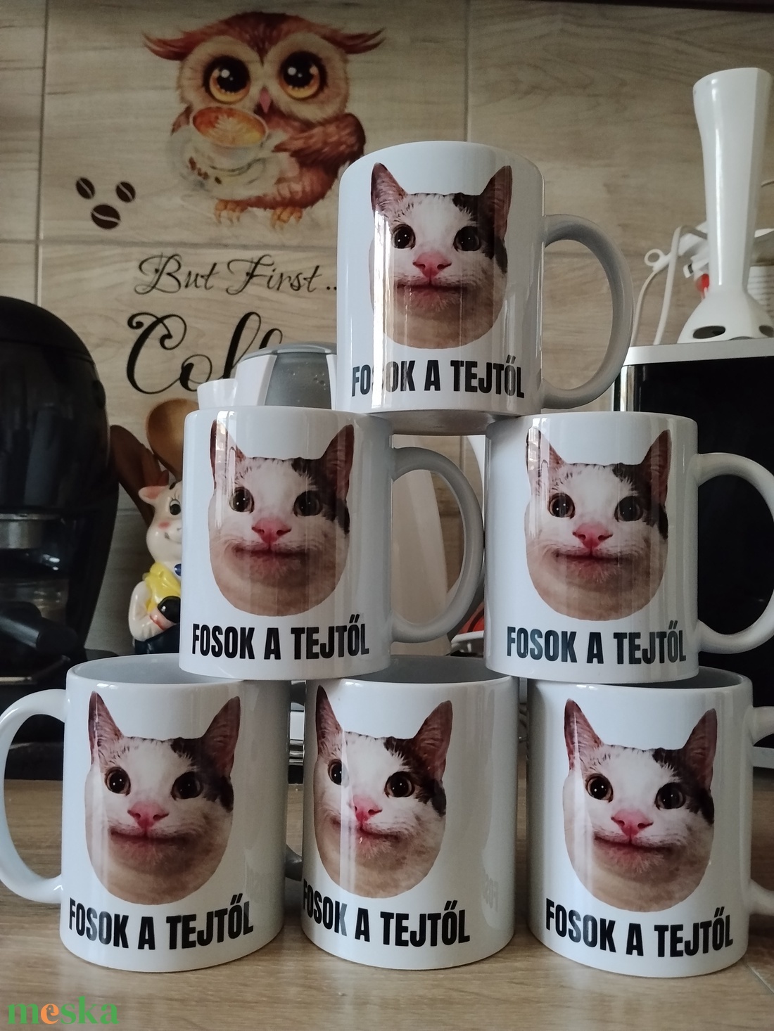 Fosok a tejtől bögre