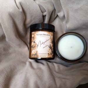 Madagaszkári vanília szójaviasz illatgyertya 180ml