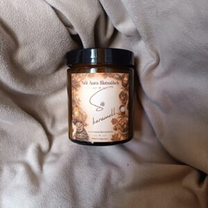 Sós karamell szójaviasz illatgyertya 180ml