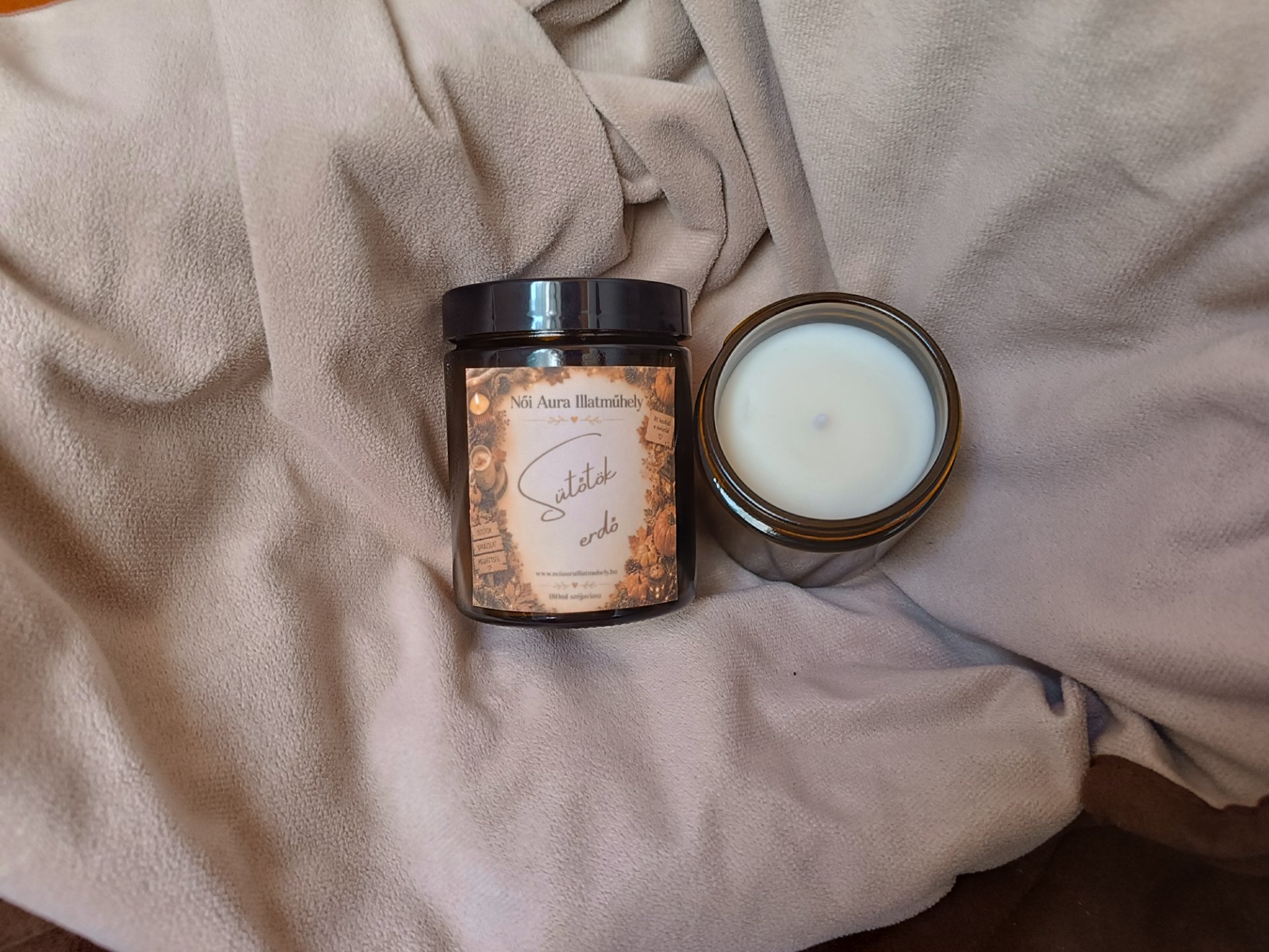 sütőtök erdő szójaviasz illatgyertya 180ml