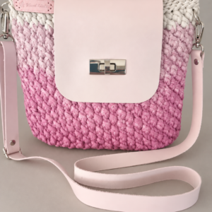 Horgolt crossbody táska